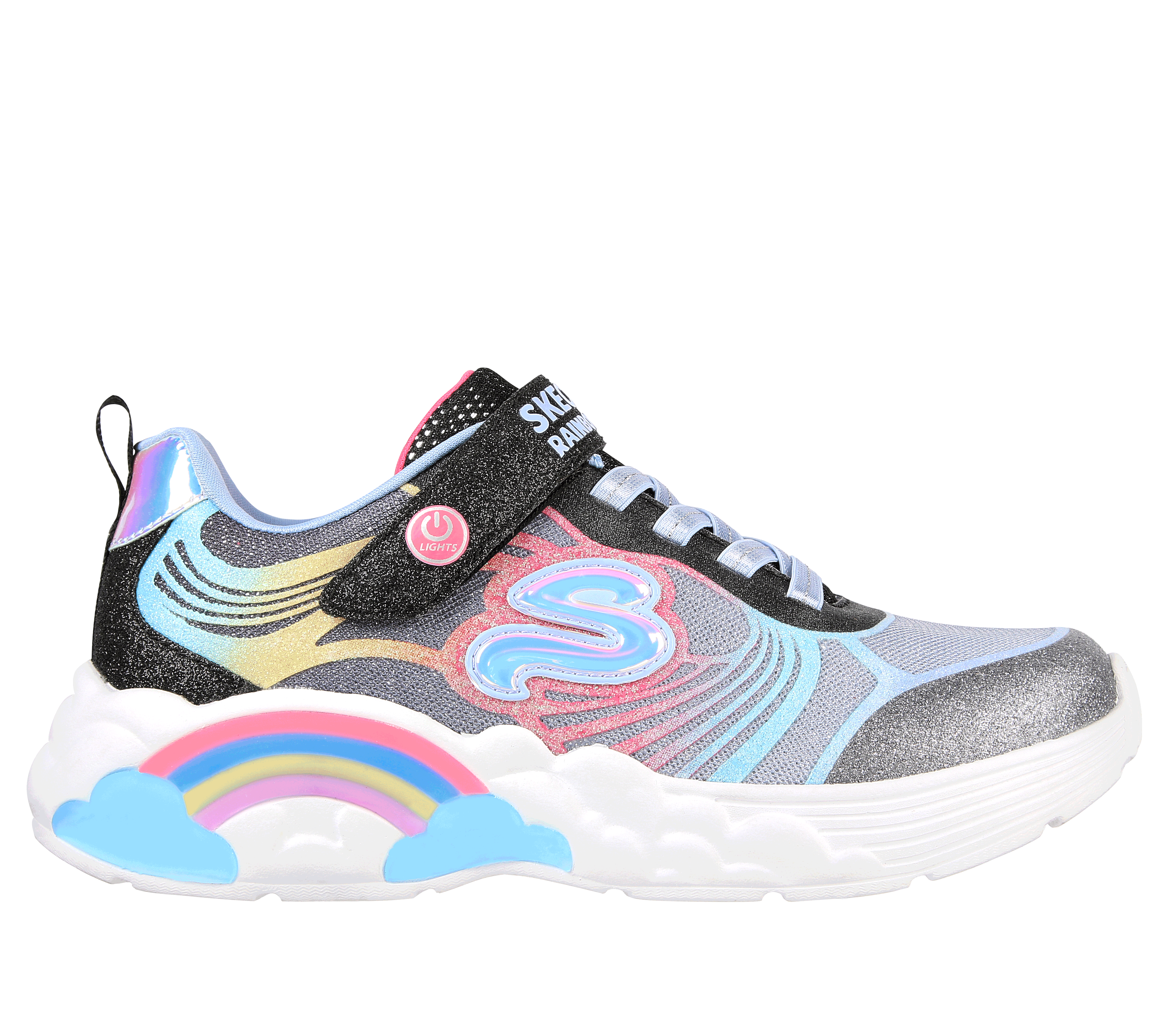 skechers rainbow tennis shoes
