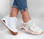 Skechers x JGoldcrown: Uno - Metallic Love, WEISS / GOLD, large image number 1