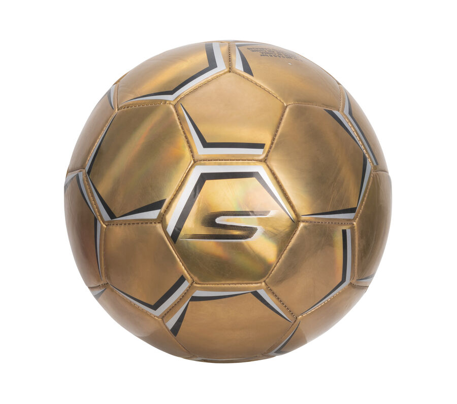 Hex Shadow Size 5 Soccer Ball, GOLD, largeimage number 0