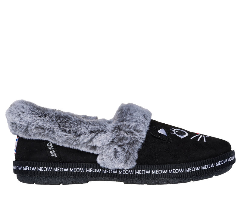 Skechers Slip-ins: BOBS Too Cozy - Meow PJ's, SCHWARZ, largeimage number 0