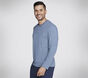 Skech Jersey Henley, BLAU, large image number 2