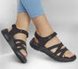 GO WALK FLEX Sandal - Sunshine, SCHWARZ, large image number 1