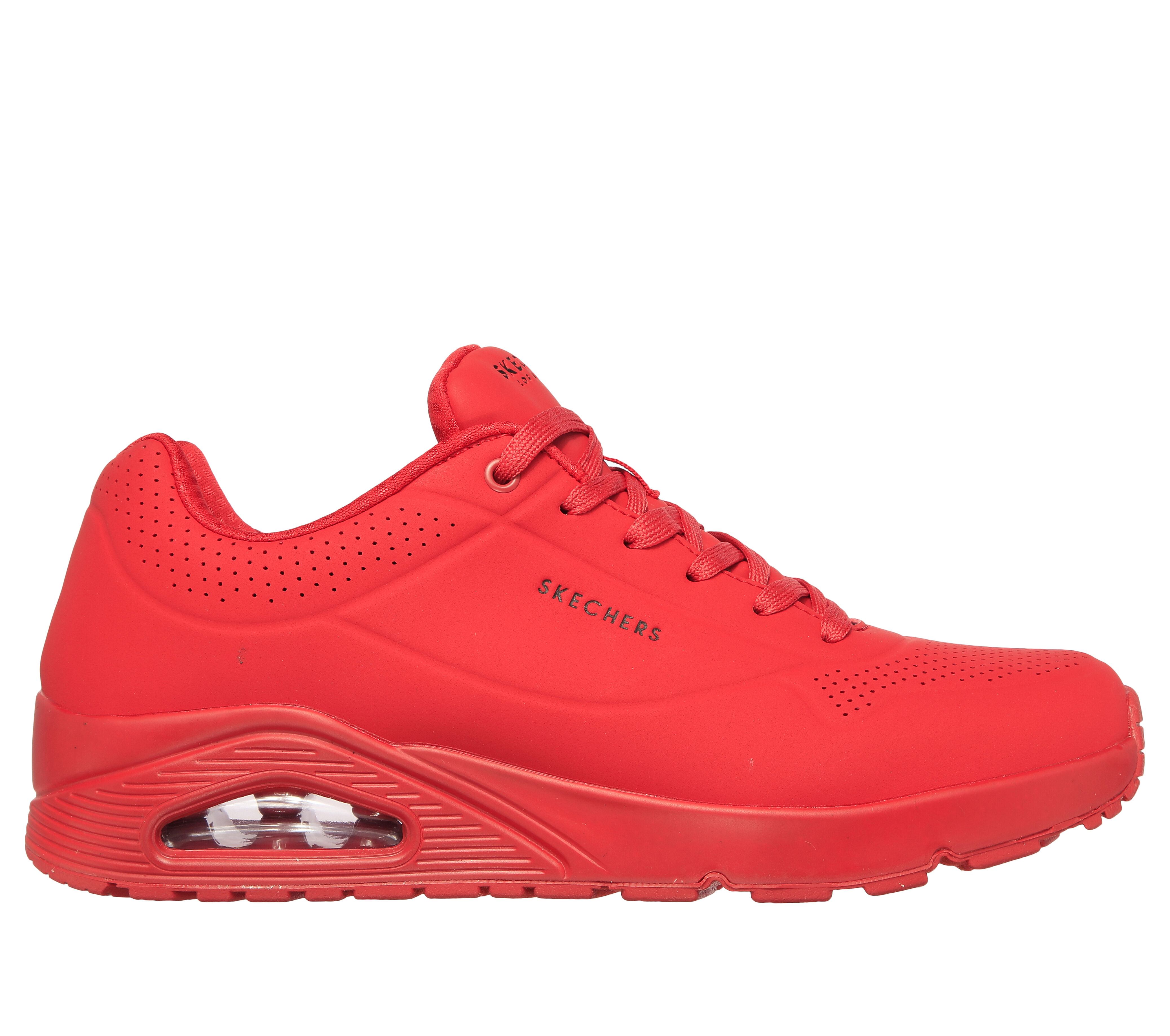 Skechers mens on sale red