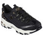 Skechers D'Lites, SCHWARZ / GELT, large image number 4