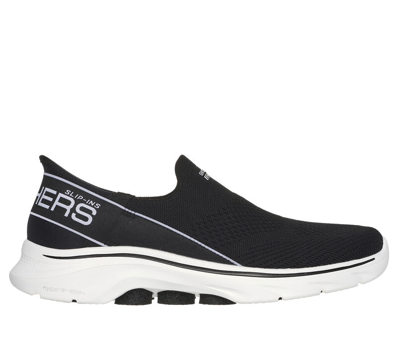 Skechers Slip-ins: GO WALK 7 - Mia, BLACK / WHITE, largeimage number 0