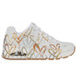 Skechers x JGoldcrown: Uno - Metallic Love, WEISS / GOLD, large image number 0