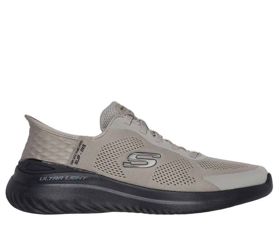 Skechers Slip-ins: Bounder 2.0 - Emerged, GRAU / SCHWARZ, largeimage number 0