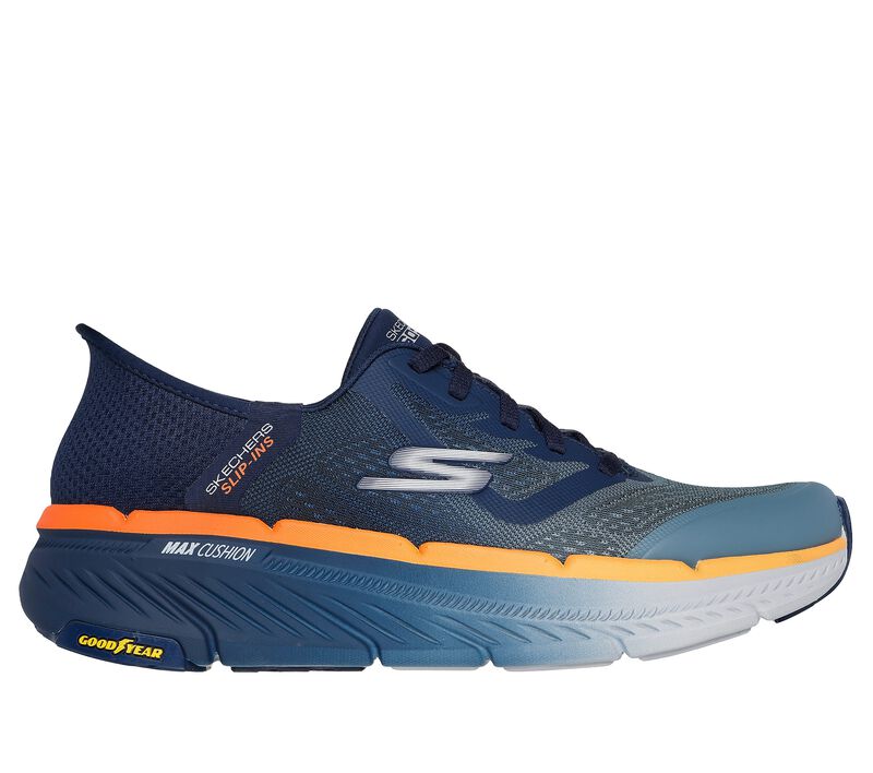 Skechers Slip-ins: Max Cushioning Premier 2.0, NAVY / ORANGE, largeimage number 0