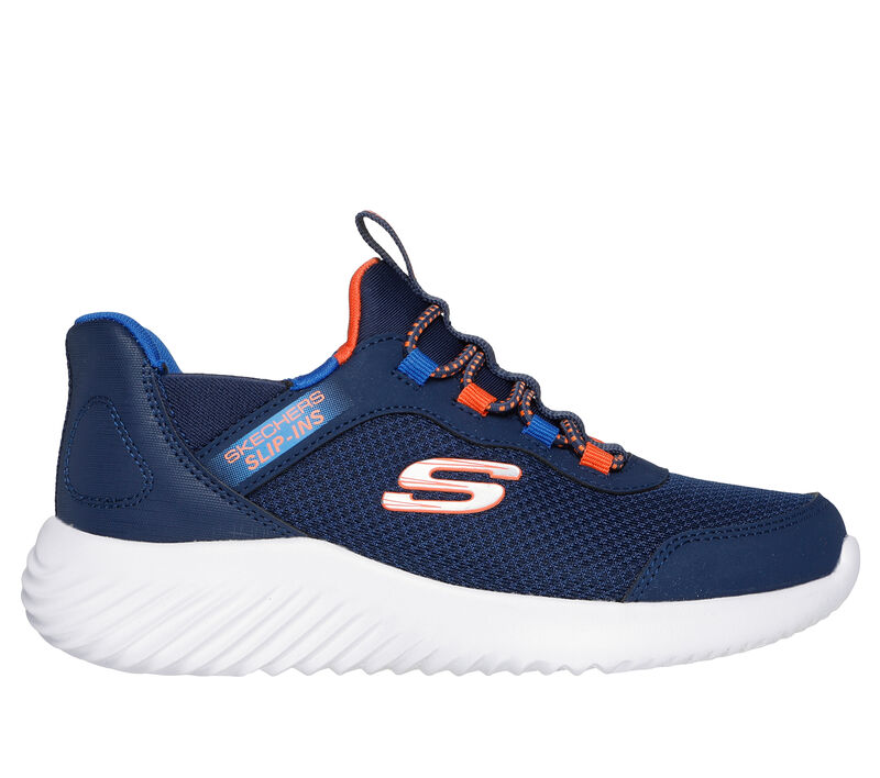 Skechers Slip-ins: Bounder - Brisk-Burst, BLAU / BLAU, largeimage number 0