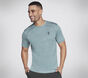 Skechers Apparel On the Road Tee, BLAU / GRÜN, large image number 0