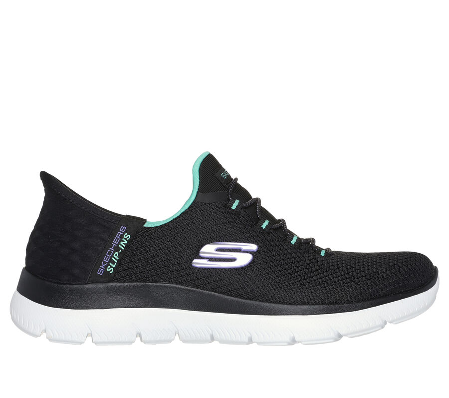 Skechers Slip-ins: Summits - Diamond Dream, SCHWARZ / TÜRKIS, largeimage number 0