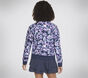 Misty Floral Reversible Jacket, BLAU / VIOLETT, large image number 1