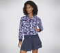 Misty Floral Reversible Jacket, BLAU / VIOLETT, large image number 3