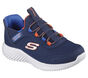 Skechers Slip-ins: Bounder - Brisk-Burst, BLAU / BLAU, large image number 4