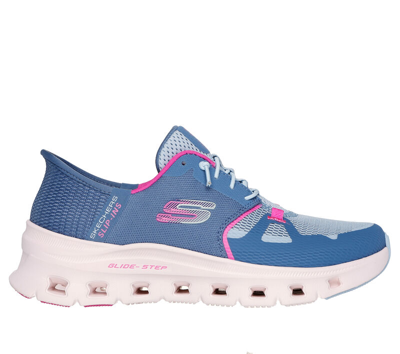 Skechers Slip-ins: Glide-Step Pro, BLAU / ROSA, largeimage number 0