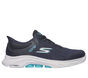 Skechers Slip-ins: GO WALK 7 - Valin, SCHWARZ / BLAU, large image number 0