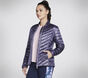 GO SHIELD Shine Jacket, VIOLETT / GRAU, large image number 2