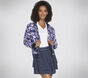 Misty Floral Reversible Jacket, BLAU / VIOLETT, large image number 0