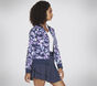 Misty Floral Reversible Jacket, BLAU / VIOLETT, large image number 2