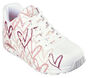 Skechers x JGoldcrown: Uno - Spread the Love, WEISS / ROT, large image number 4