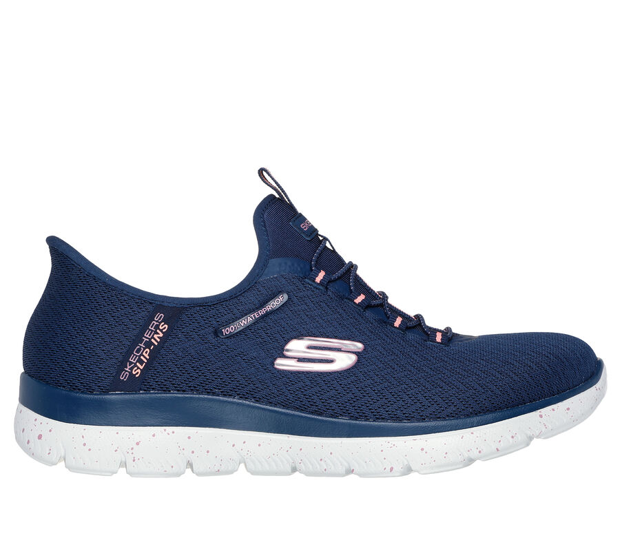 Skechers Slip-ins Waterproof: Summits - Best Choice, NAVY / CORAL, largeimage number 0