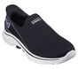 Skechers Slip-ins: GO WALK 7 - Mia, SCHWARZ / WEISS, large image number 4