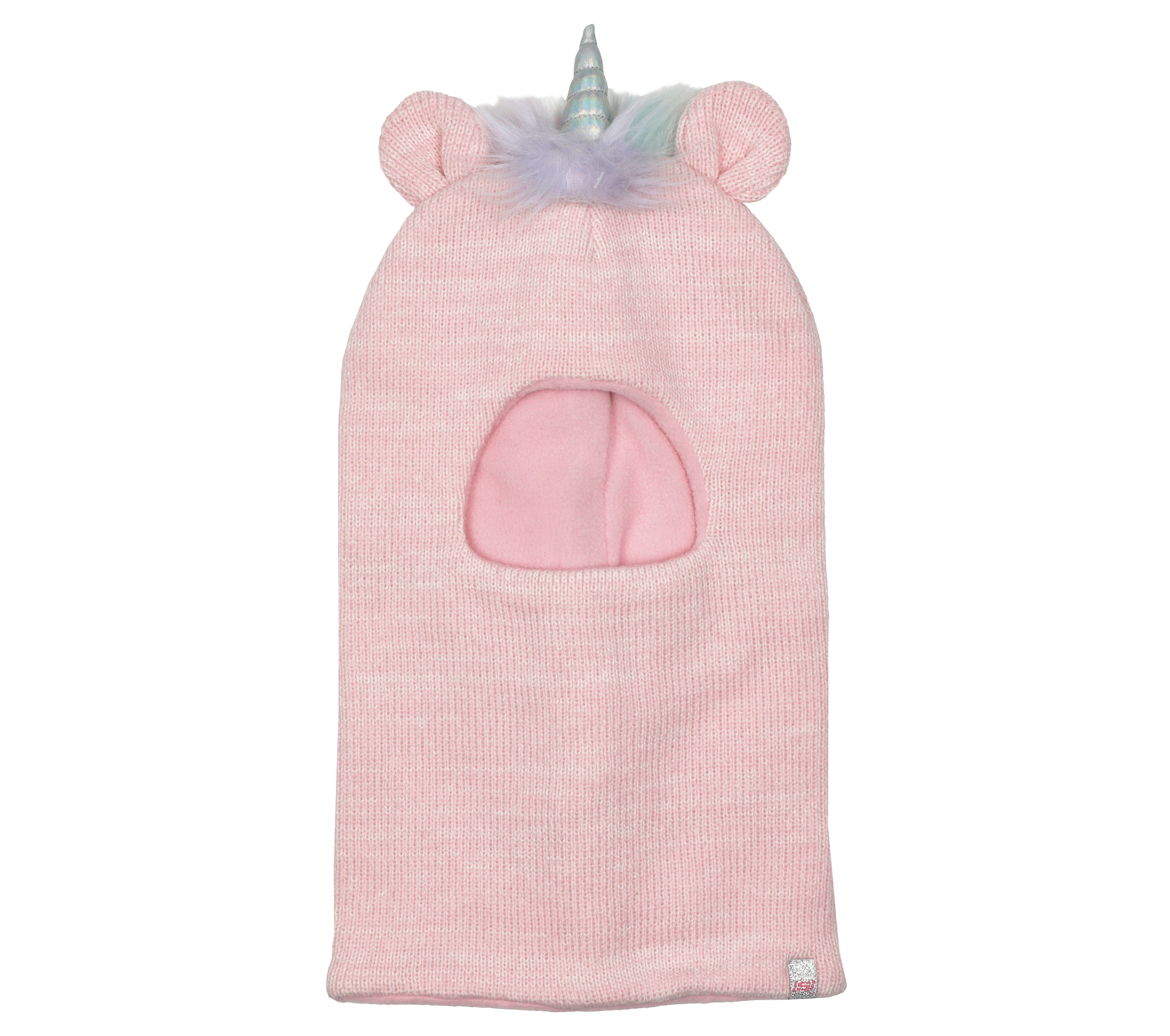 Skechers Cold Weather Unicorn Balaclava Hat in Rosa