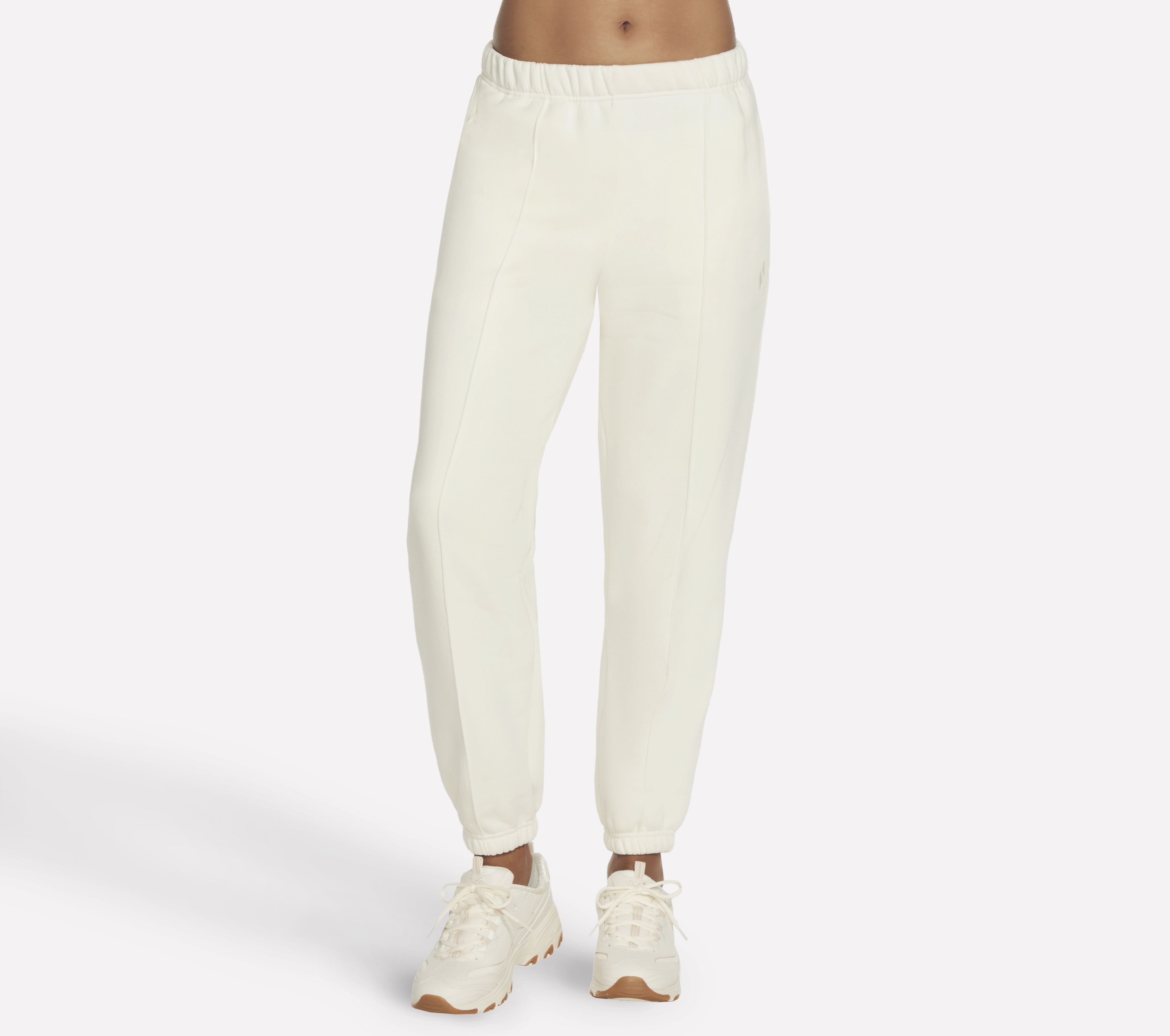 Skechers SKECH-SWEATS Delight Jogger Hosen in Off Weiss, Größe XL