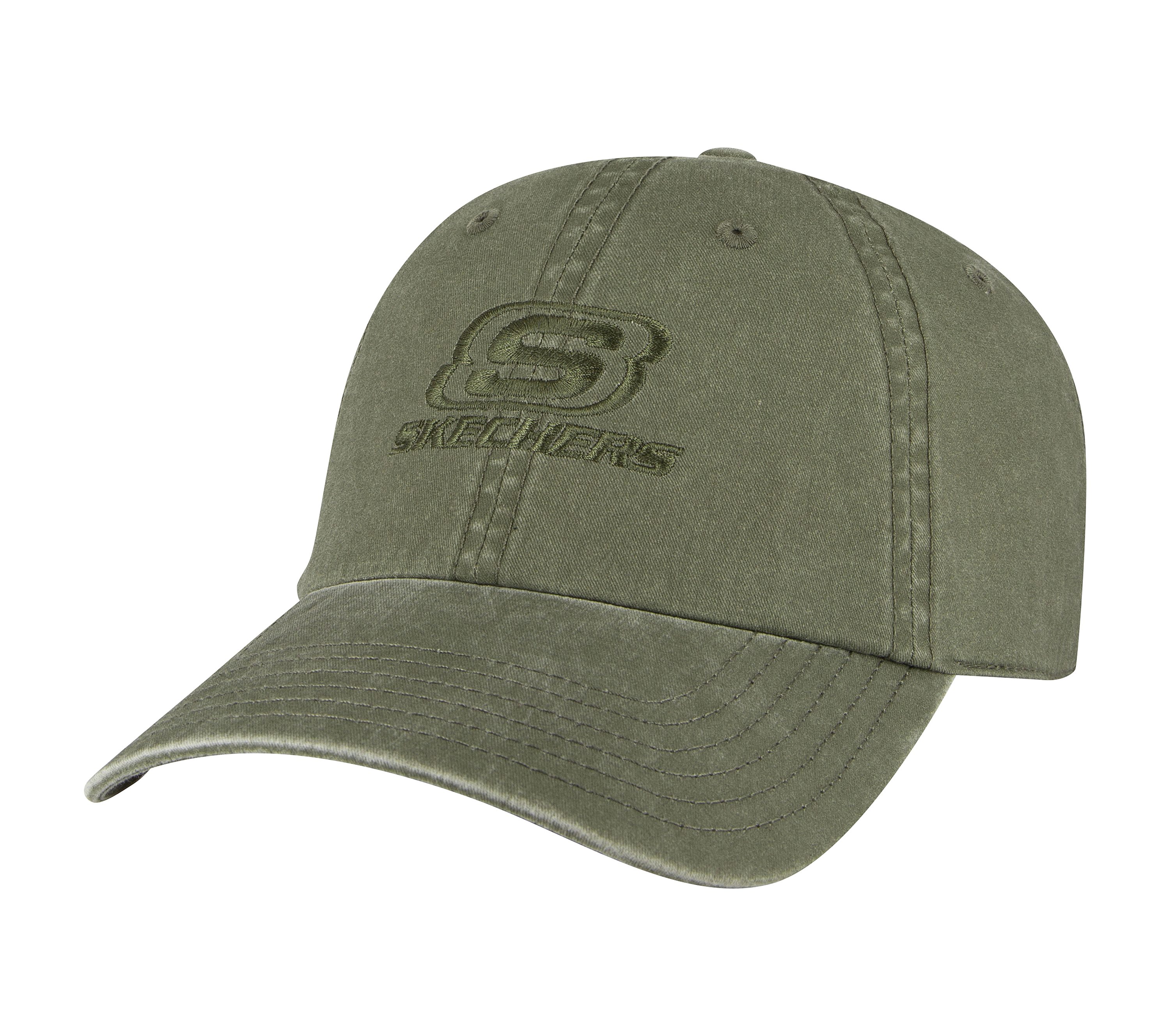 Skechers Washed Dad Hat in Grün