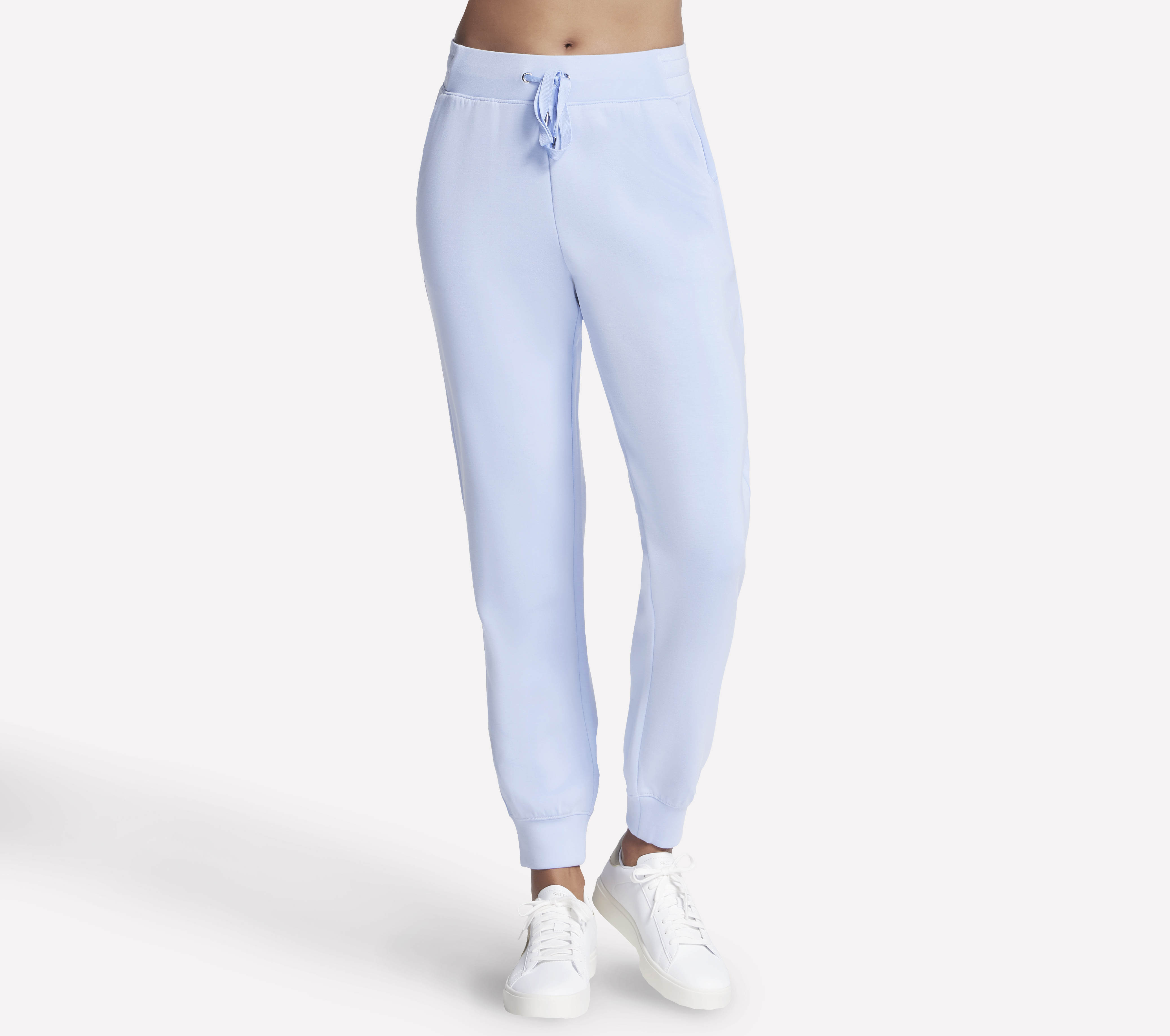 Skechers Skechluxe Elevate Jogger in Weiss/Violett, Größe Klein