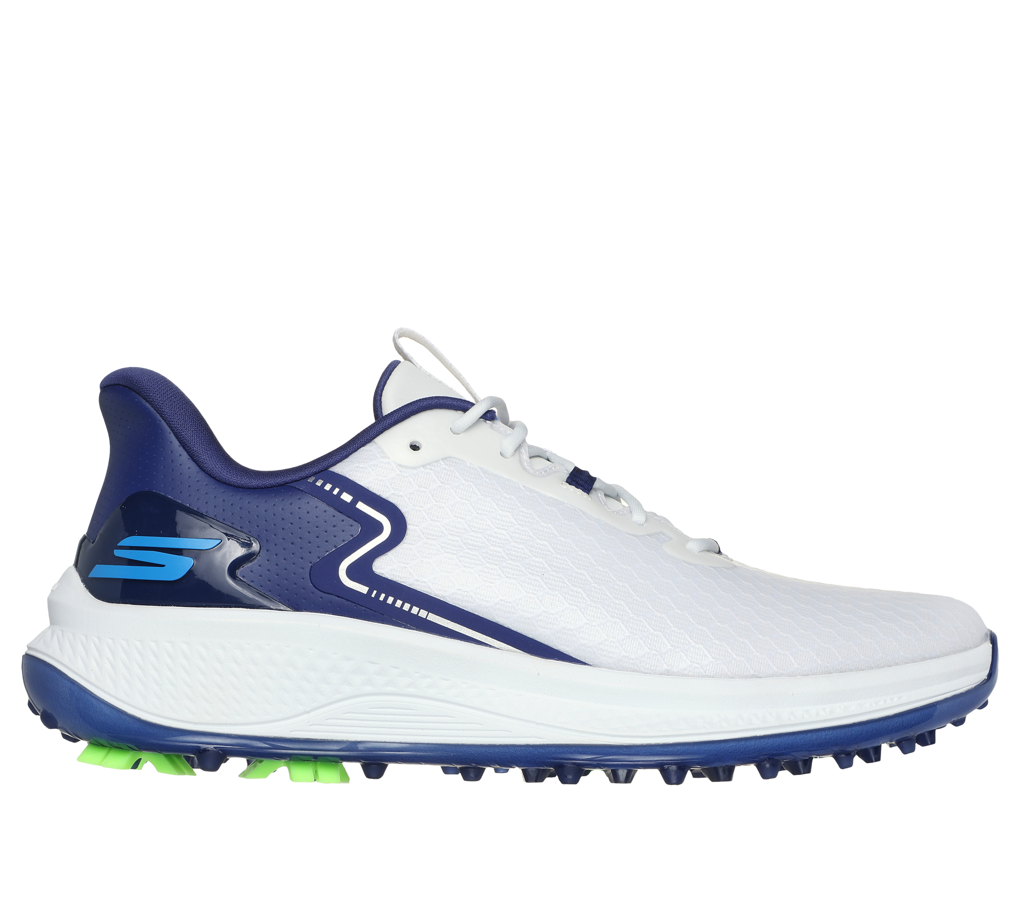 Skechers Slip-ins: GO GOLF Blade GF - Slip-ins Shoes in Weiss/Blau, Größe 43