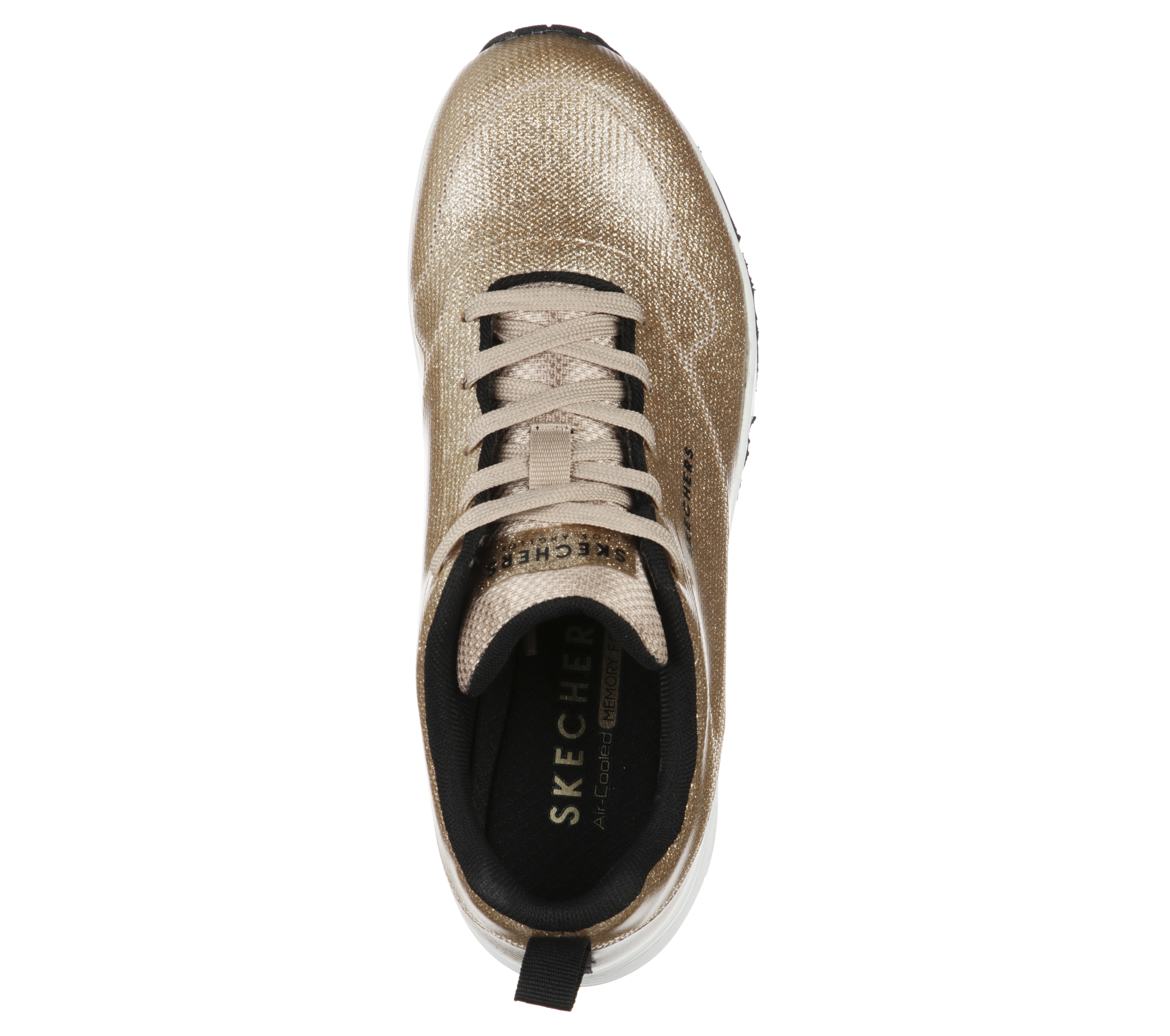 skechers champagne gold glitter