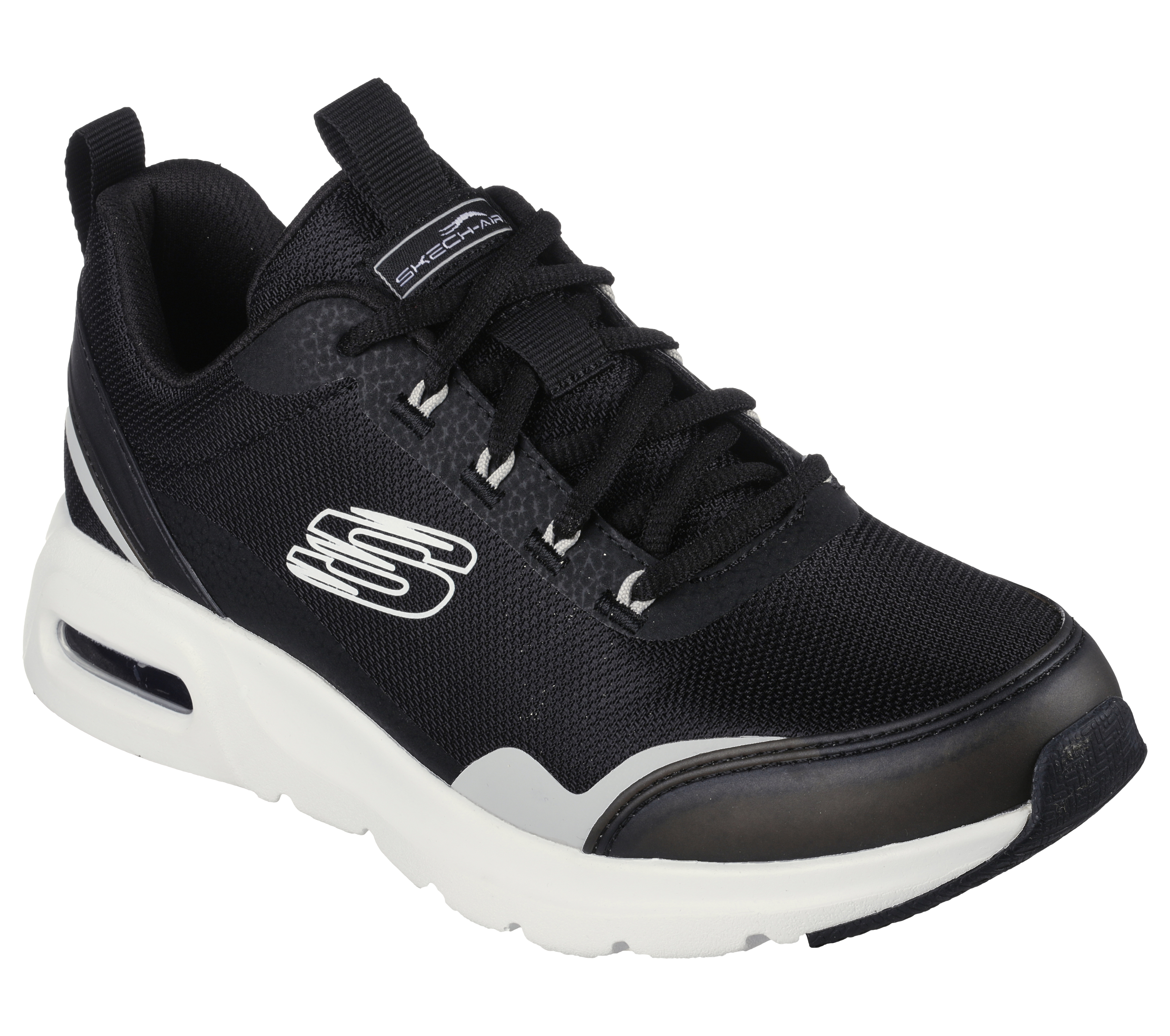 Skechers Skechers skech-air court black/white MUJER Skechers 149947-BKW