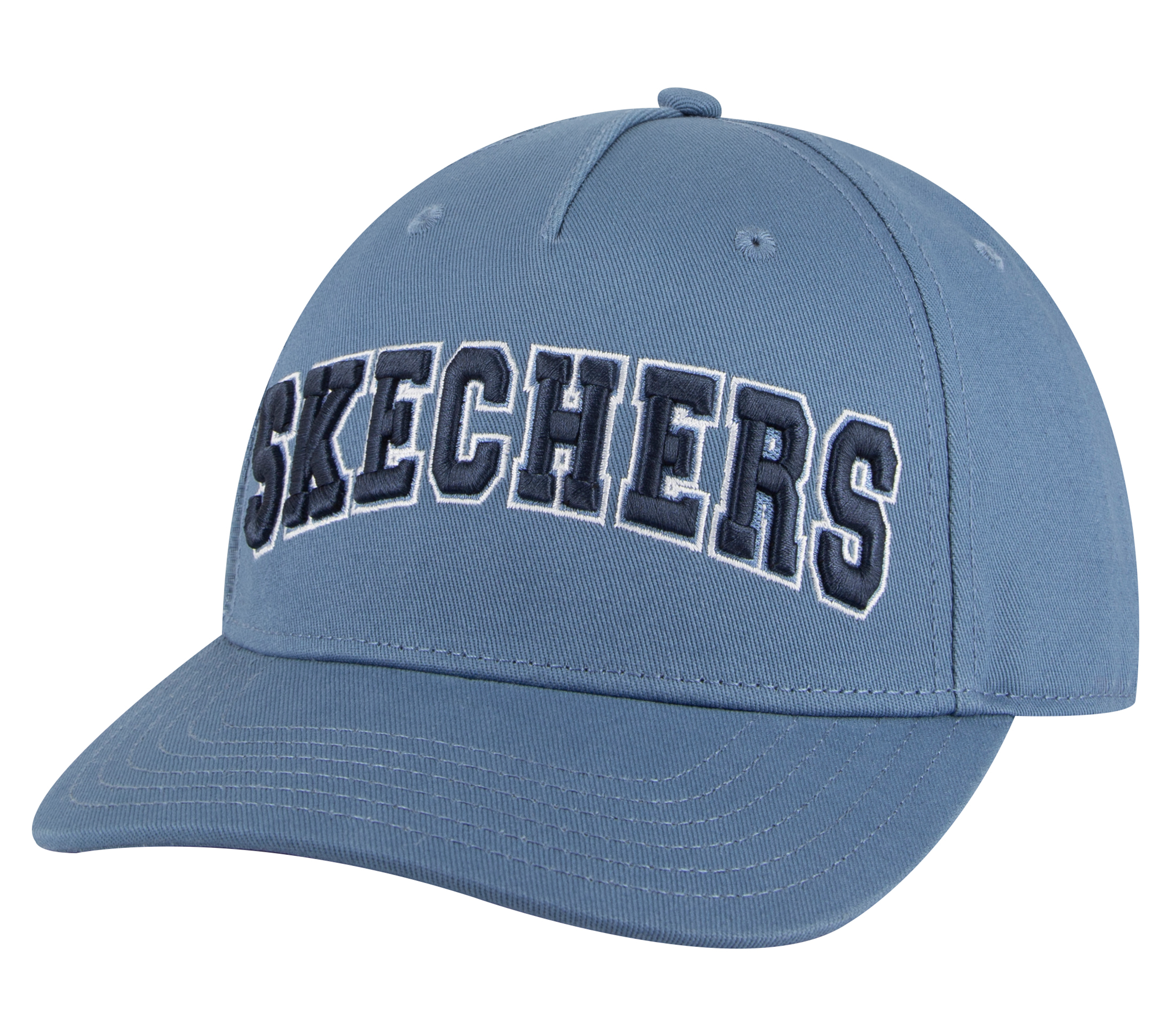 Skechers University Baseballkappe in Blau/Grau