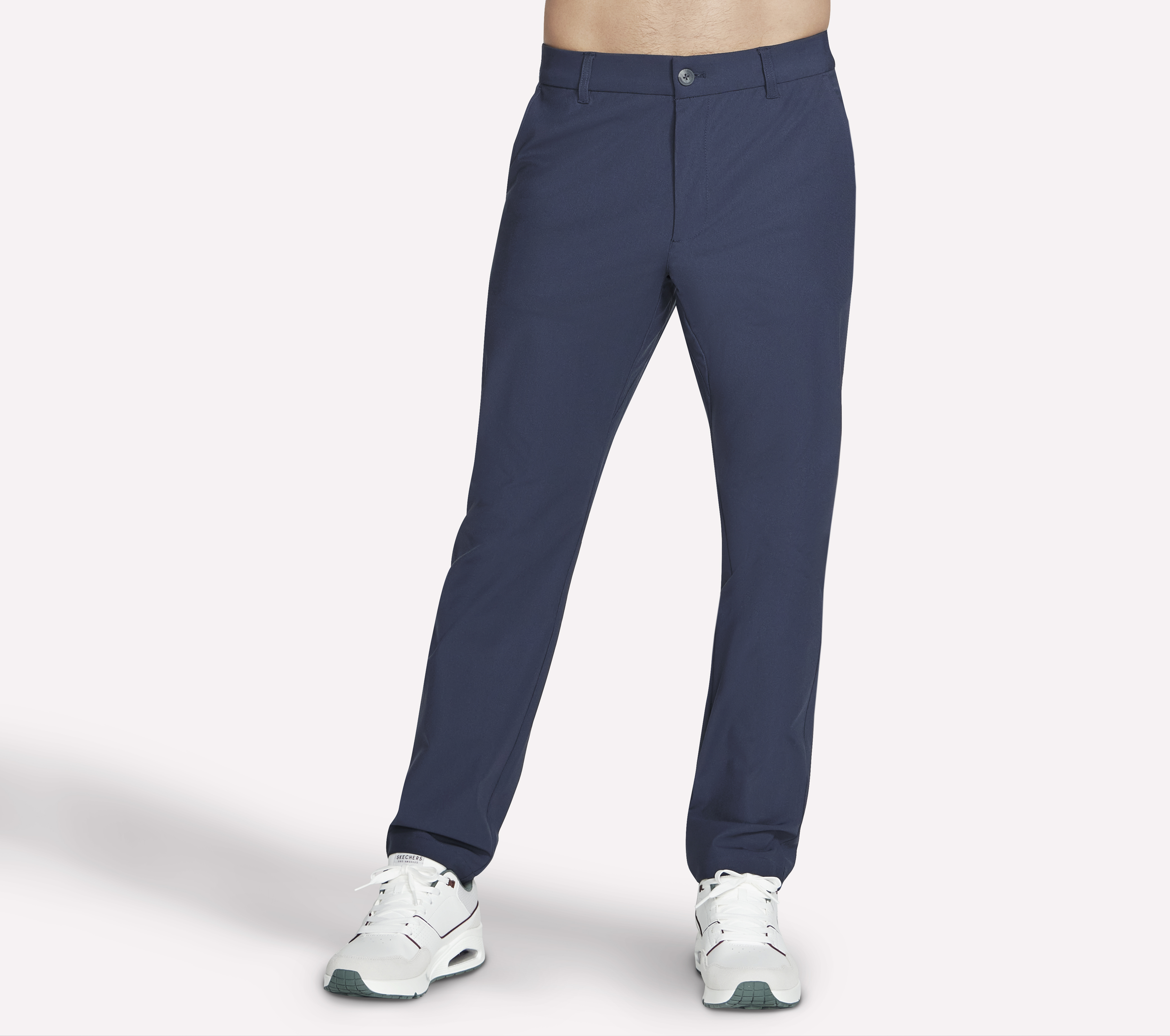 Skechers Skech-Knits Premium Everywhere Pant in Grau/Blau, Größe 50