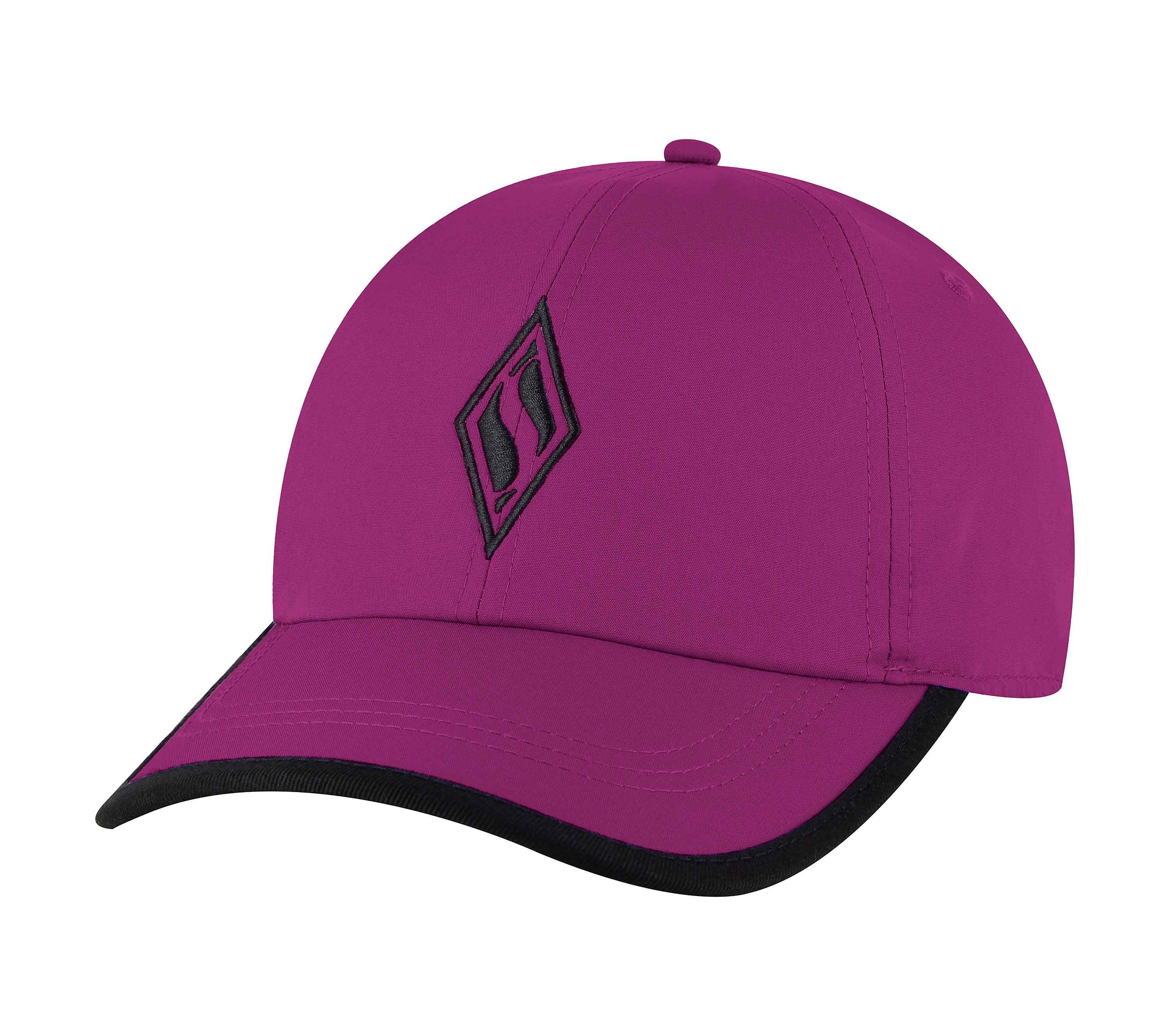 Skechers Skechweave Diamond Colorblock Hat in Violett/Neon Rosa