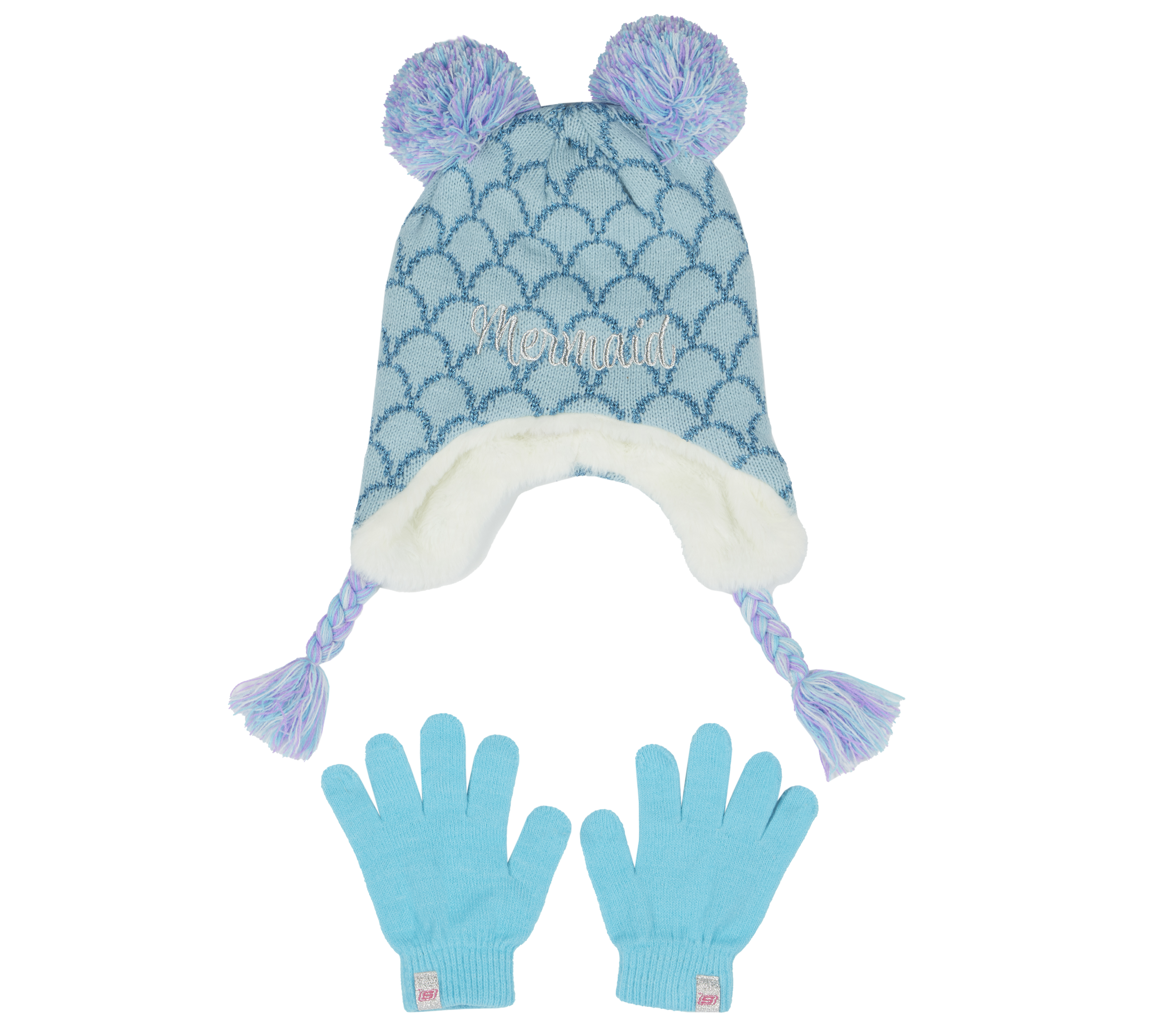 Skechers Cold Weather Mermaid Hat & Glove 1 Pack in Mehrfarbig