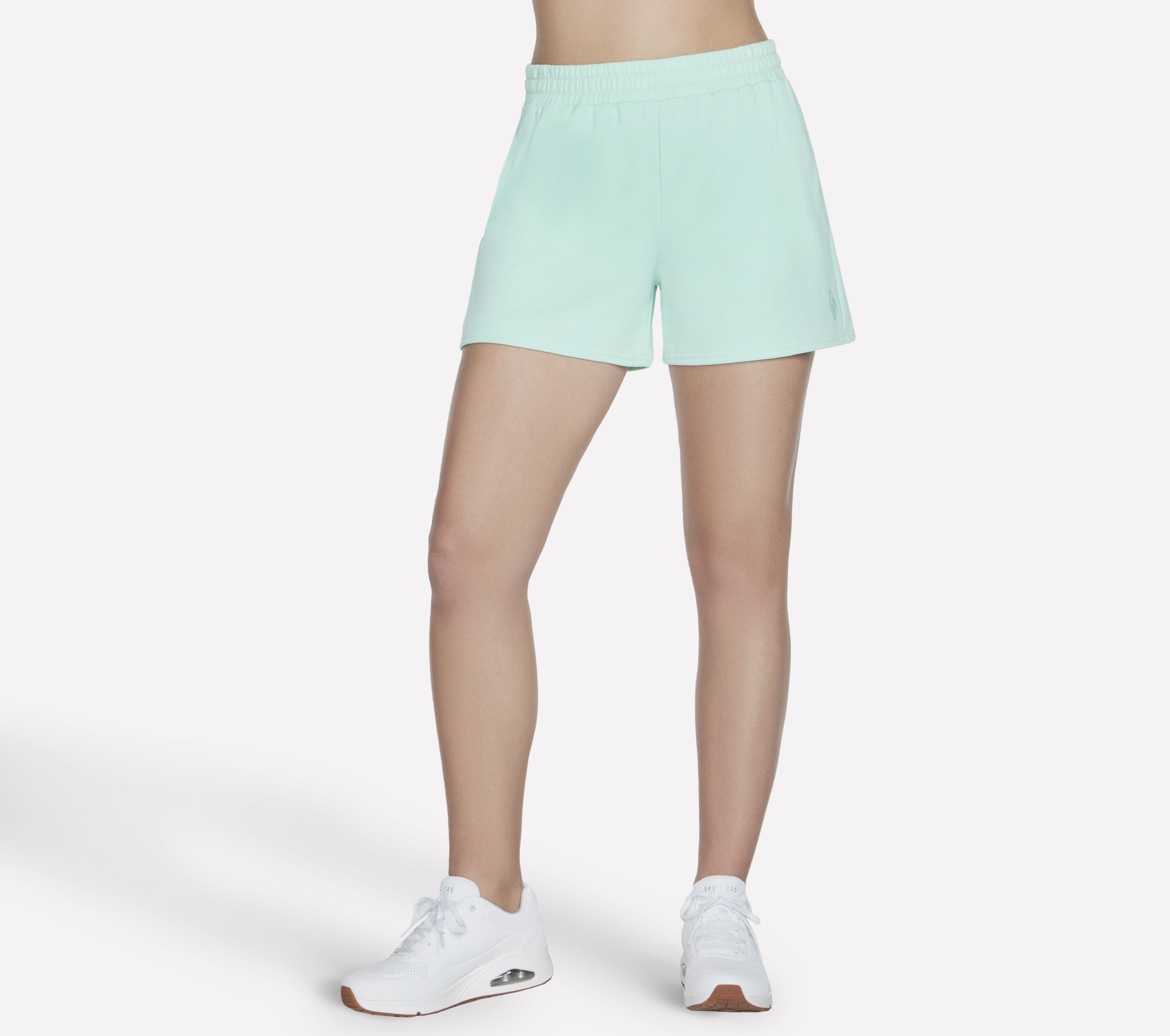 Skechers Essential 4 Inch Shorts in Grun, Größe Medium