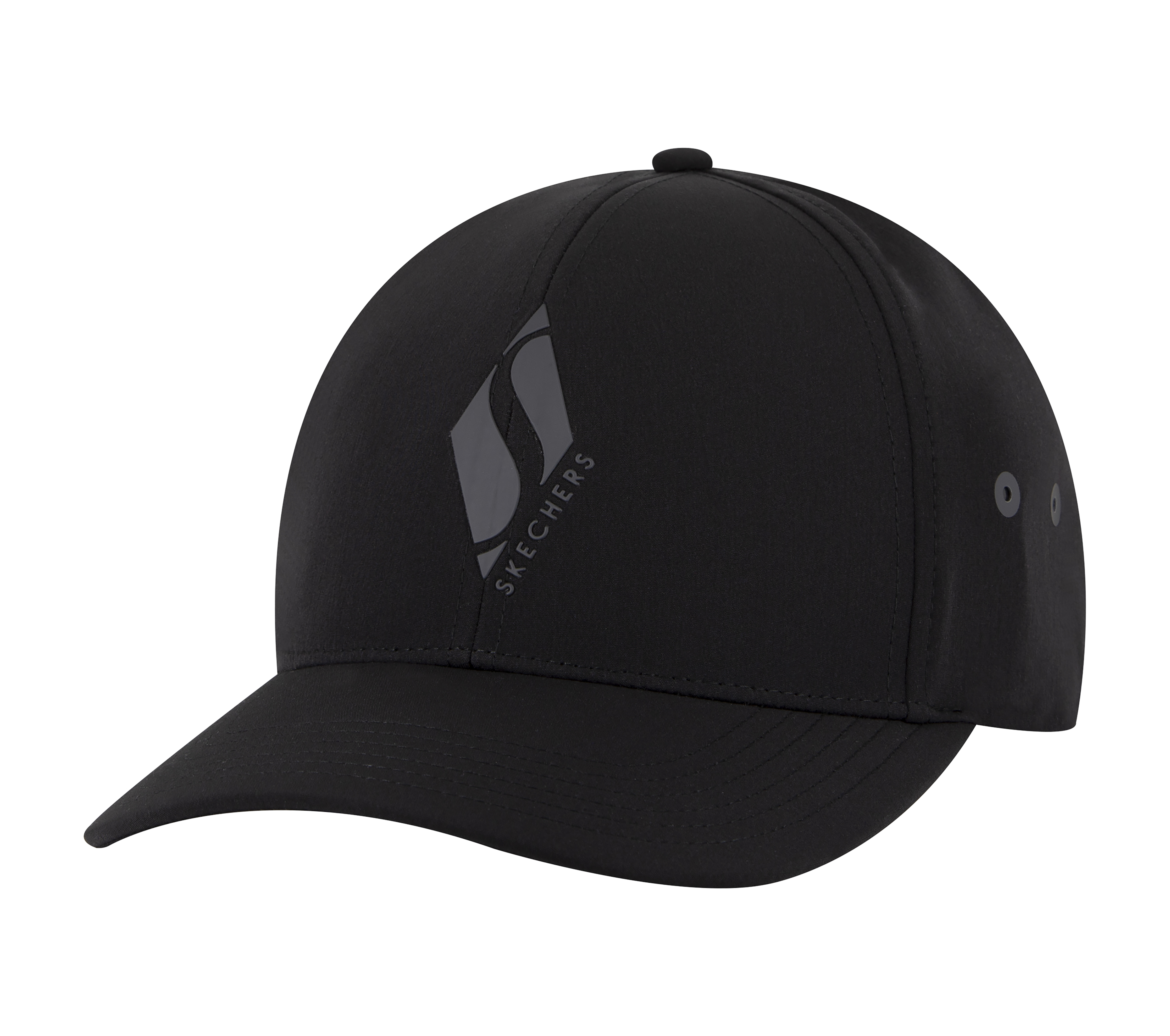 Skechers Diamond S Stretch Fit Hat in Schwarz