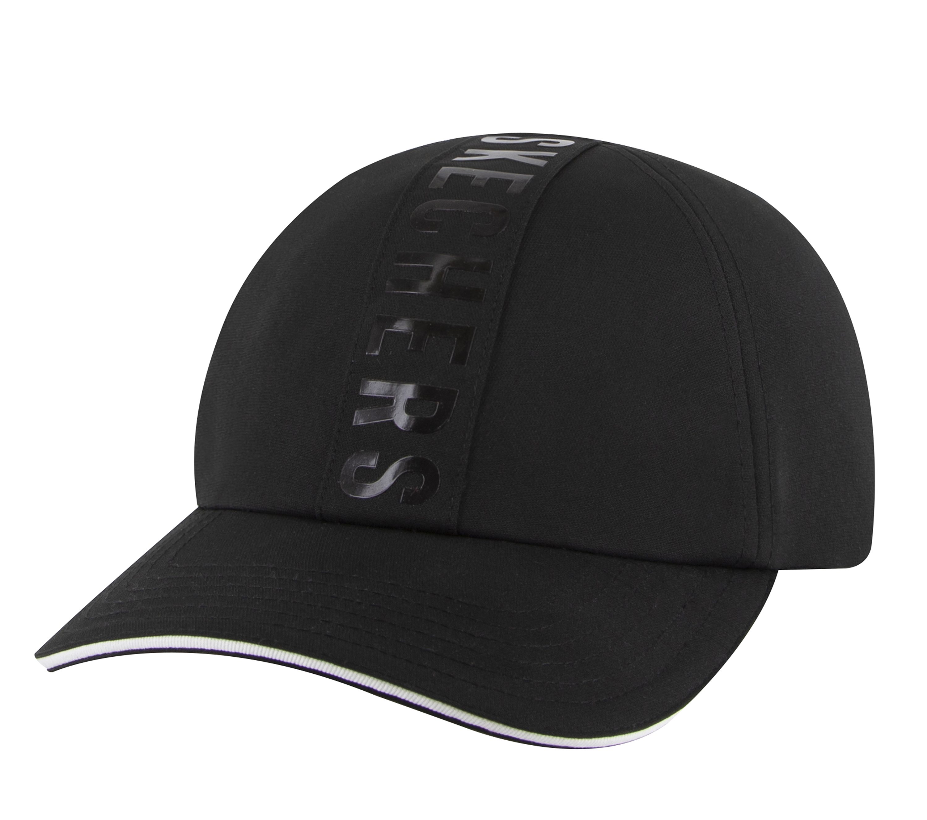 Skechers Wrap Logo Baseballkappe in Schwarz