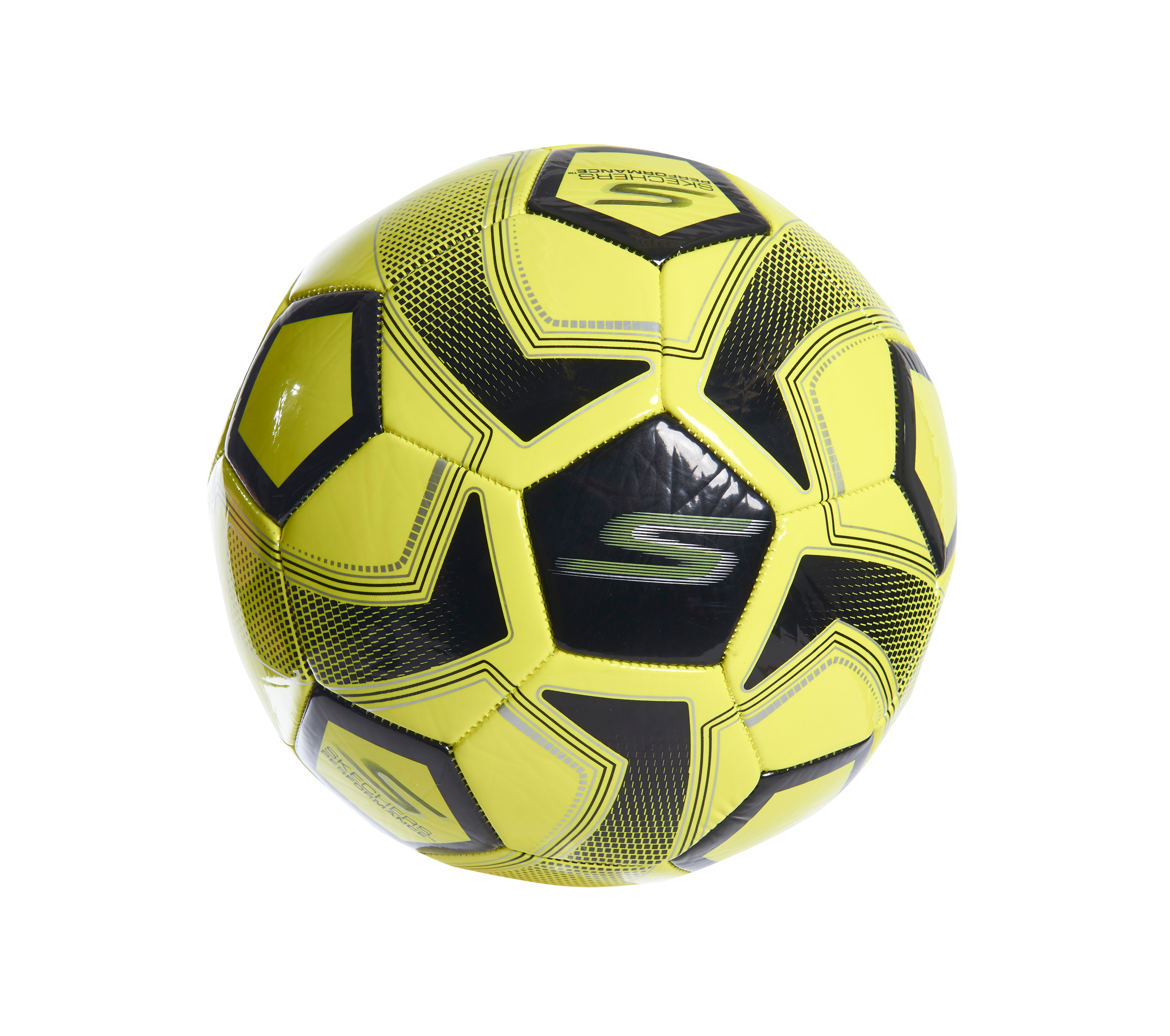 Skechers Switch Soccer Ball in Gelb/Schwarz