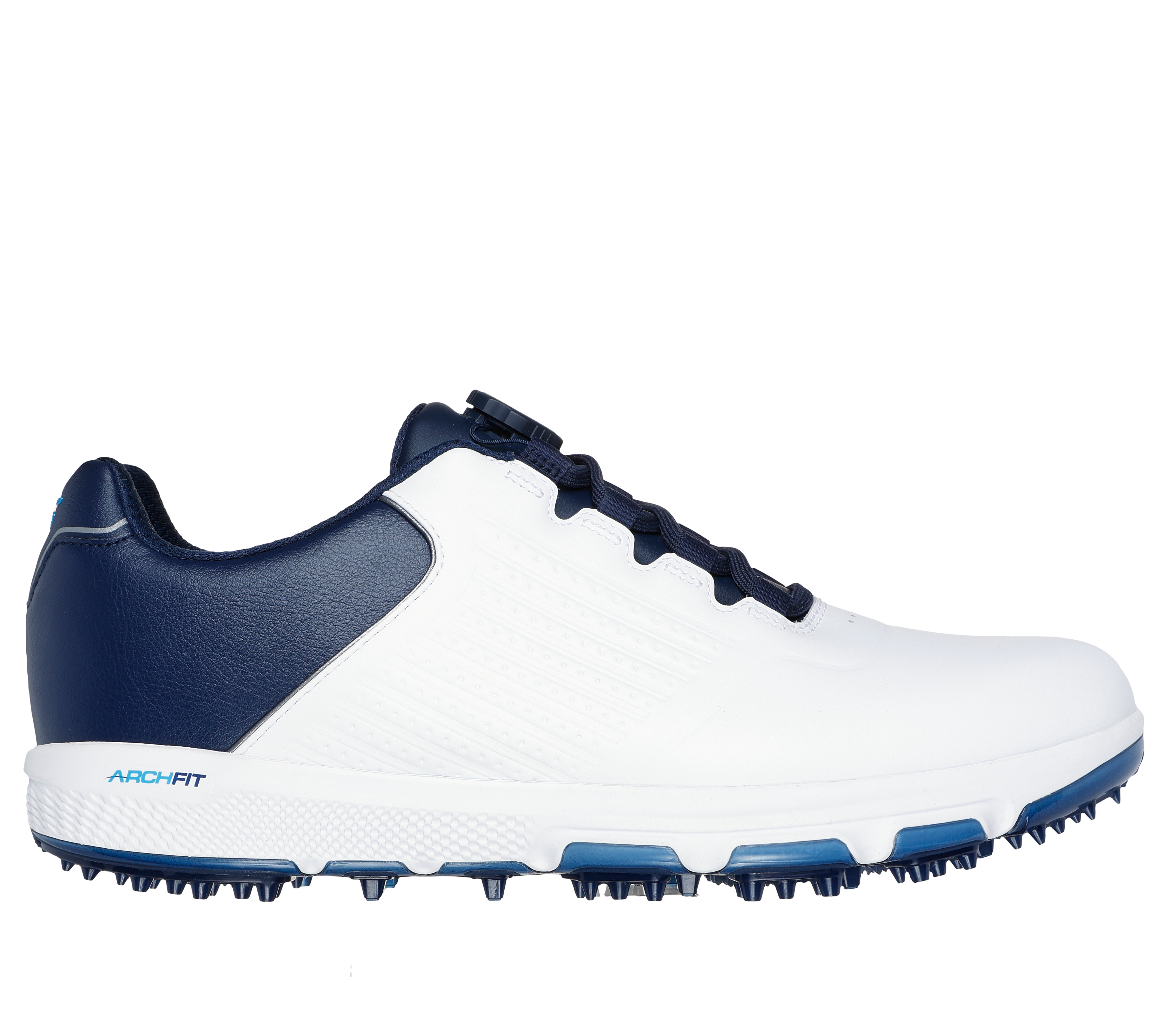 Skechers GO GOLF PRO 6 SL - Twist Shoes in Weiss/Blau, Größe 44.5, Arch Fit