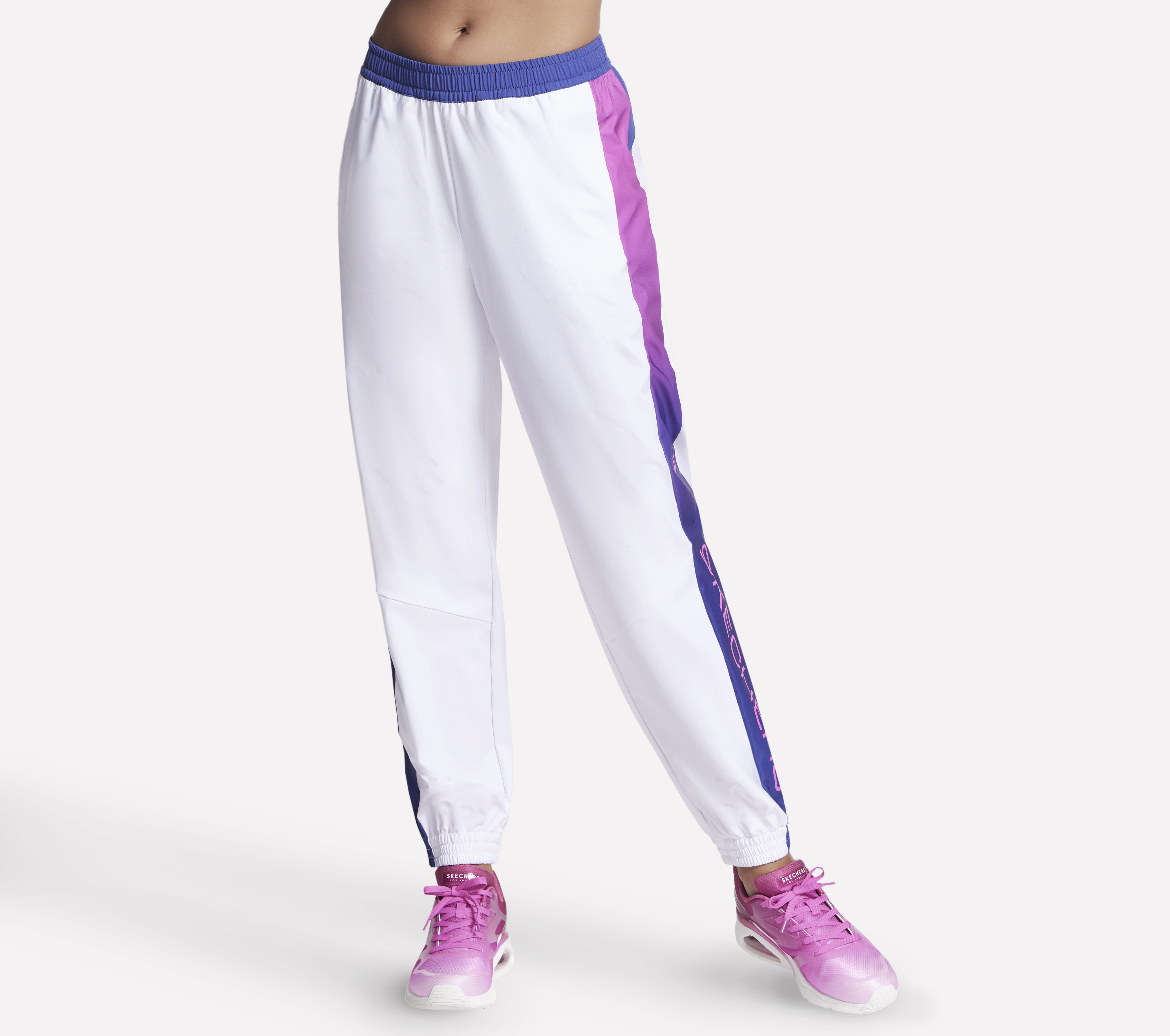 Skechers Peak Track Pant in Weiss, Größe 2XL