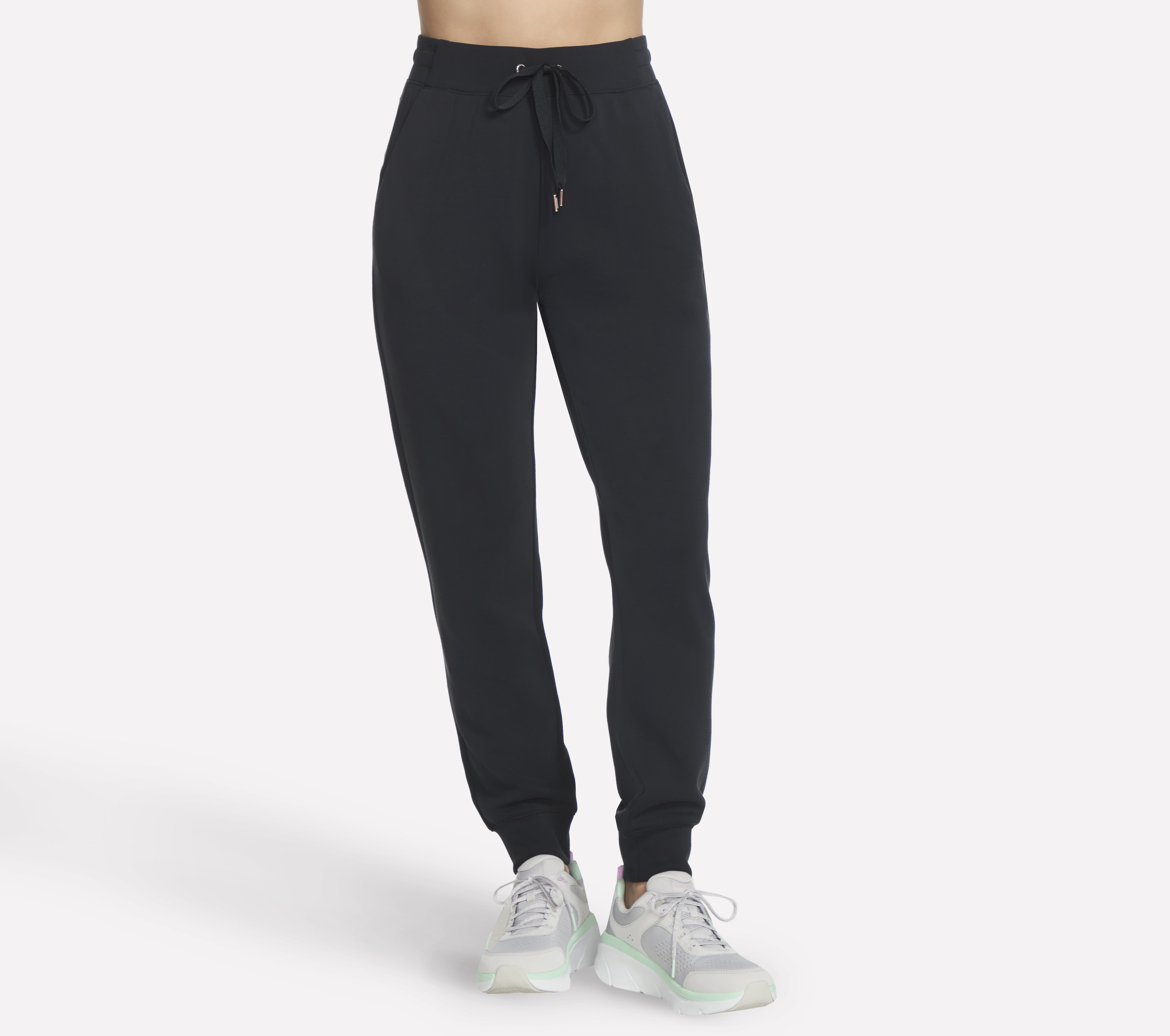 Skechers Skechluxe Elevate Jogger in Schwarz, Größe Groß